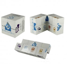 Custom Folding Cubes with Logo | Personalized Promotion...