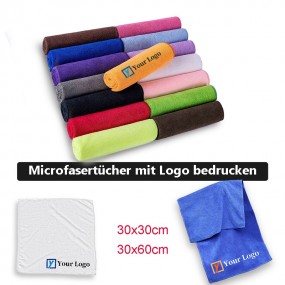 Custom Microfiber Cleaning Cloths with Logo – Branded P...