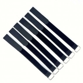 Custom Printed Velcro Cable Ties with Metal Eyelet | Pe...