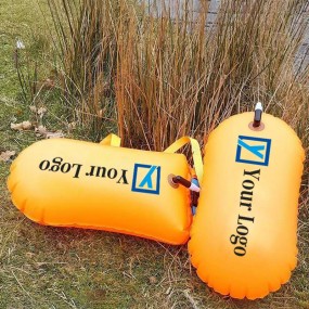 Custom Inflatable Swim Buoys with Logo – Printed & Bran...
