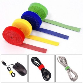 Custom Velcro Cable Ties with Hook & Loop | Personalize...