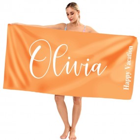 Custom Beach Towels with Logo – Personalized Beach Towe...