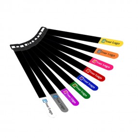 Custom Velcro Straps with Logo – Personalized Hook and ...