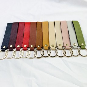 Custom Leather Keychains with Logo | Personalized Leath...