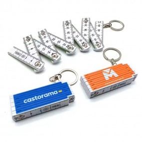 Custom Folding Rulers with Keychain | Personalized Cust...