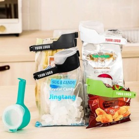 Custom Bag Clips with Logo | Printed Bag Closure Clips ...