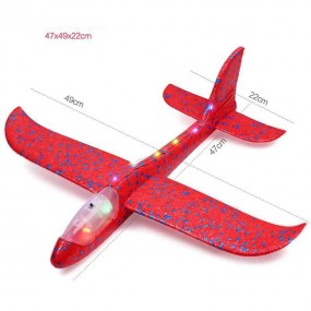 Custom Foam Airplanes with LED Light | Personalized Pro...