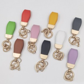 Custom Leather Keychains with Logo | Personalized Leath...